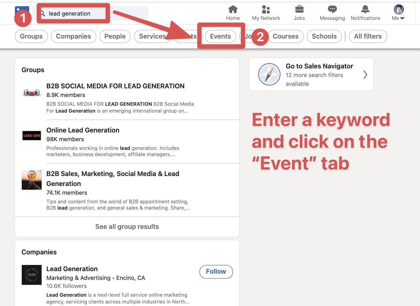 como utilizar o linkedin para a prospecção de participantes de eventos