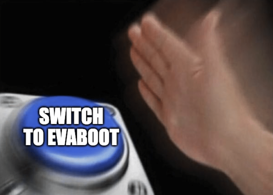 switch from evaboot to wiza
